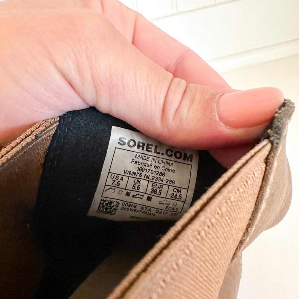 Sorel Joan of Artic Lea Wedge Ankle Chelsea Bootie - Picture 7 of 8